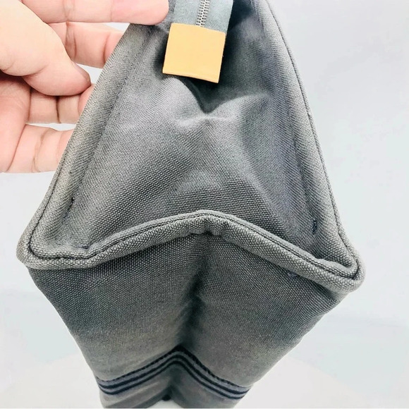 Authentic Hermes Fourre Tout Canvas Clutch Bag and Wallet Organizer Set EUC - Picture 5 of 17